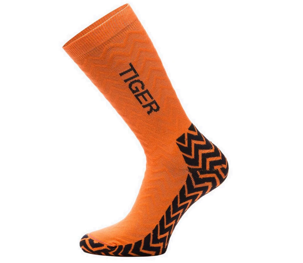 Calze con disegno nel tallone