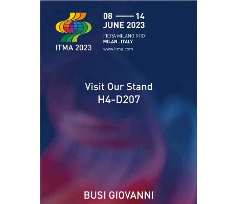 BUSI® to Exhibit in ITMA, Milan – Italy
